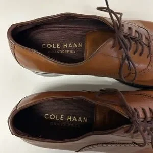 Cole Haan Men\'s Dawson Grand 360 WP Cap Toe Oxford British Tan Wp C33326 Cole Haan | Shoes | Cole Haan Mens Dawson Grand 36 Wp Cap  main image 2